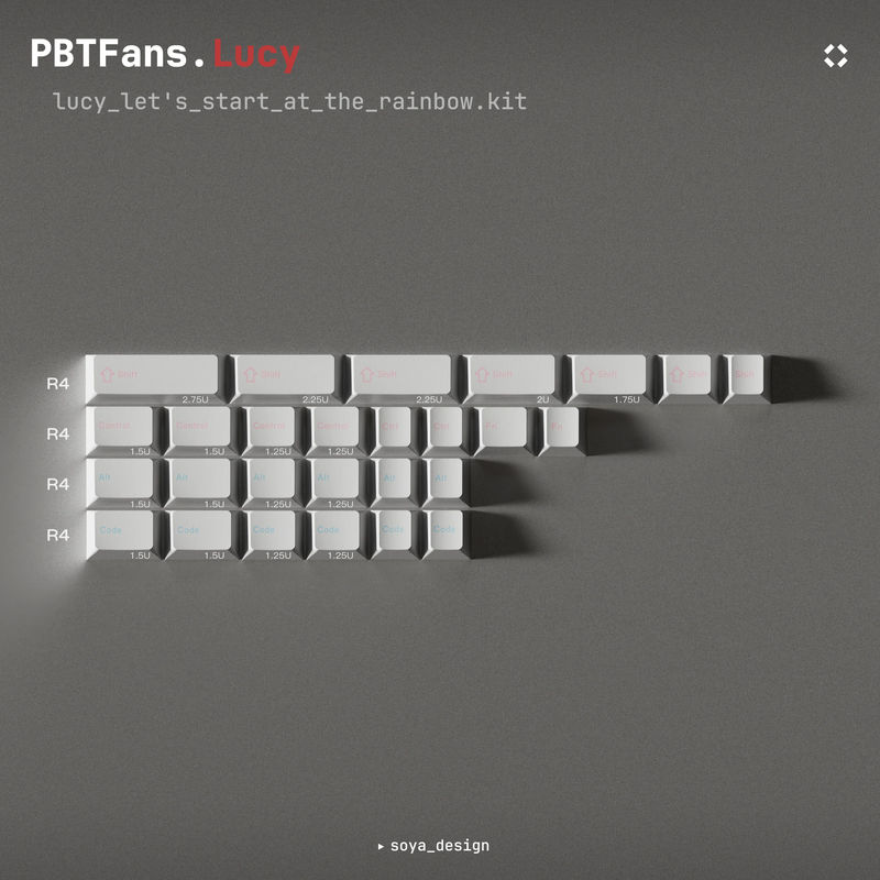 [End] PBTfans Lucy - Kit:Rainbow