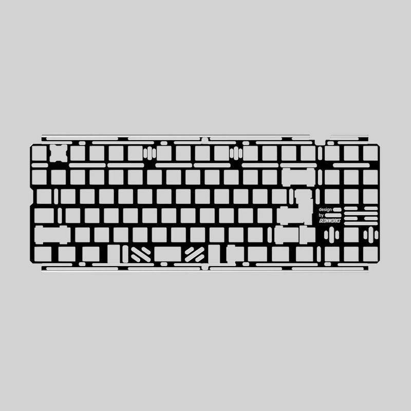 Add-ons for F1-8X V2 - Add-ons:[PLATE] Aluminium 1.5mm V1.1 / Standard