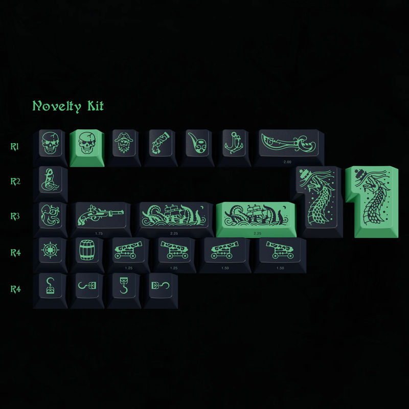 GMK Davy Jones' Locker - Kit:Novelties