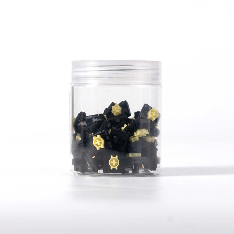 Keychron Milk POM Switch - Option:Banana - Quantity of one set:45 Switches