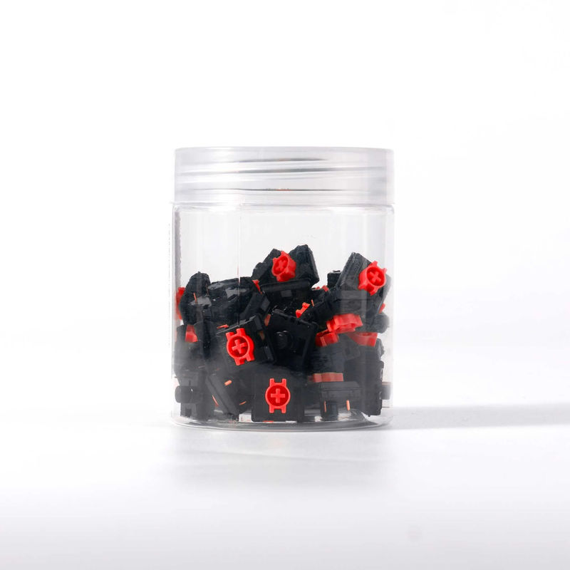 Keychron Milk POM Switch - Option:Red - Quantity of one set:45 Switches