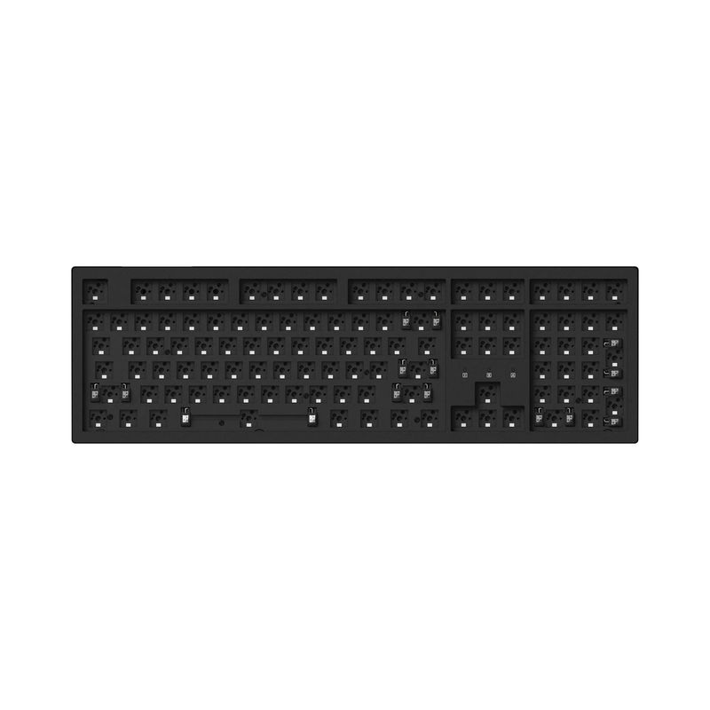 Keychron K10 Pro QMK/VIA Wireless Mechanical Keyboard - Type And Color:Black - Barebone (Hot-Swappable) - Version:RGB Backlight - Switch Type:Barebone