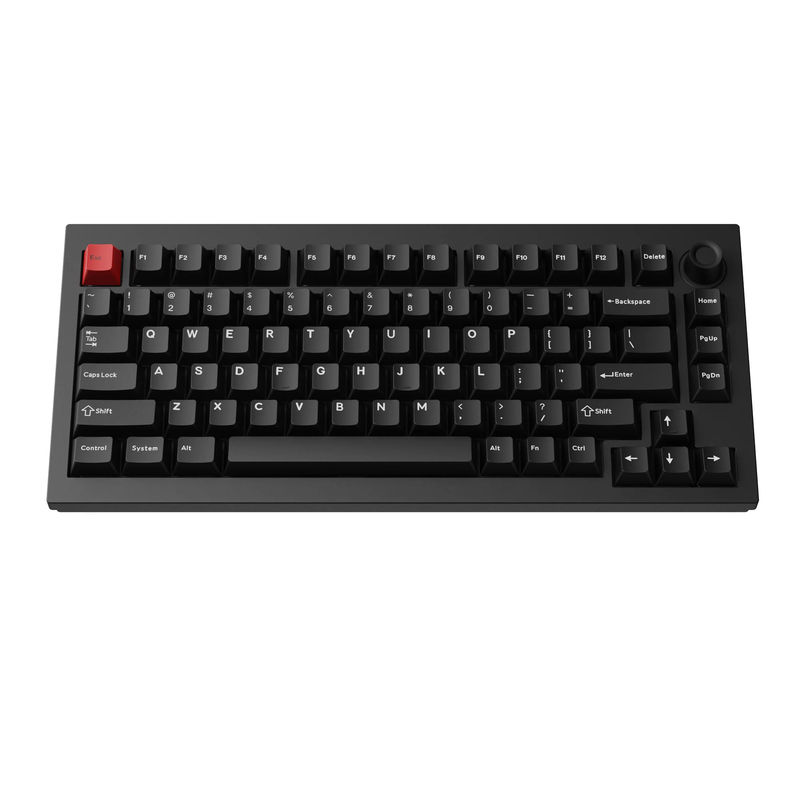 Lemokey L5 HE Magnetic Switch Custom Gaming Keyboard - Type:Fully Assembled Knob - Color:Dark Master - Switches:Lemokey Ultra-fast Lime Magnetic Switch