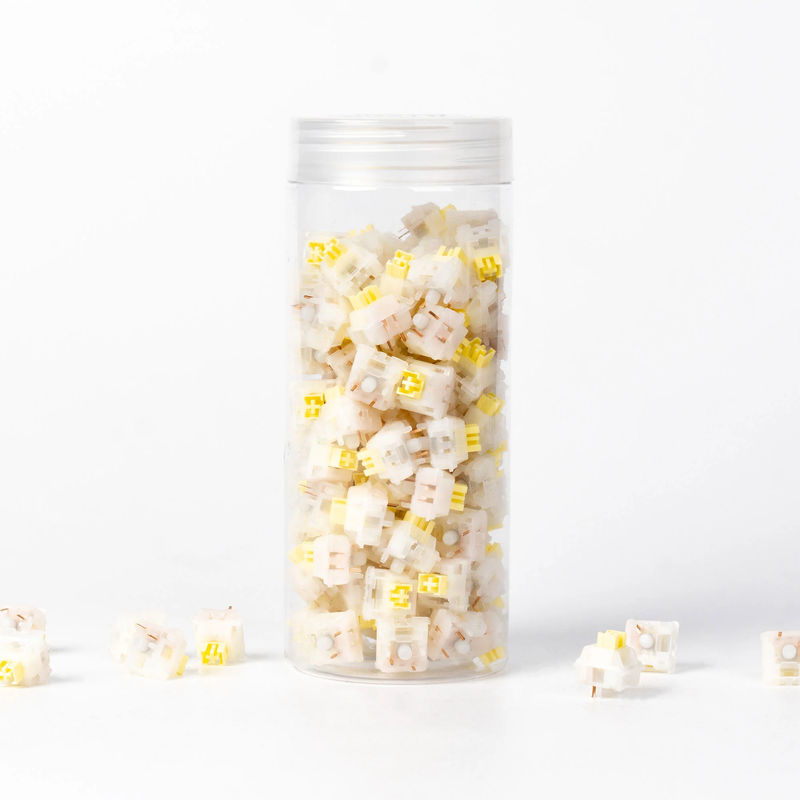 Keychron Silent Switch - Option:Banana - Quantity of one set:110 Switches