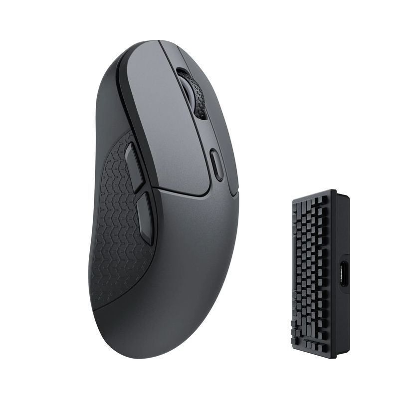 Keychron M3 Wireless Mouse - Color:Black - Sensor:PixArt 3395 (4K Polling Rate) - RGB Light:No RGB Light