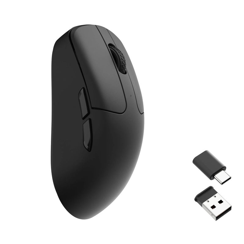 Keychron M2 Wireless Mouse - Color:Black - Polling Rate:1000 Hz