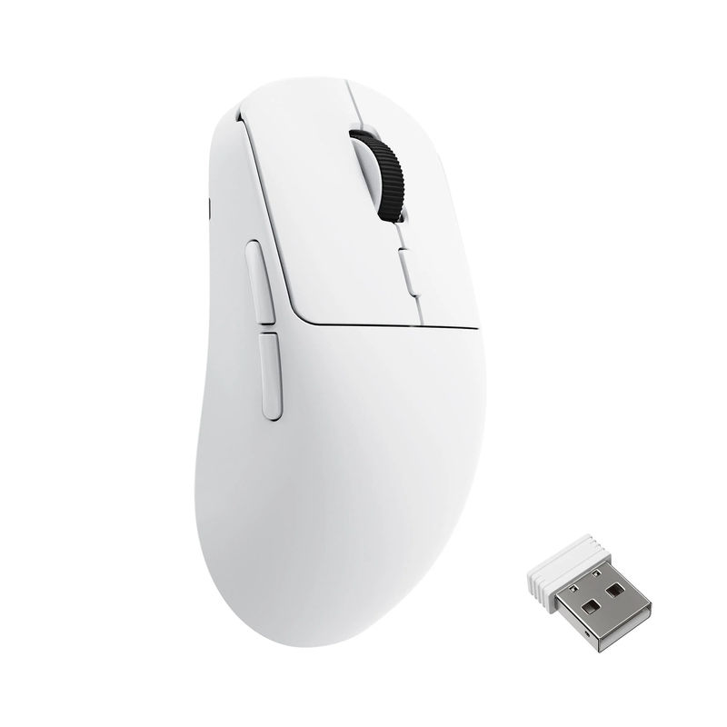 Lemokey G2 Wireless Mouse - Sensor:PixArt 3950 (8K Polling Rate) - Color:White