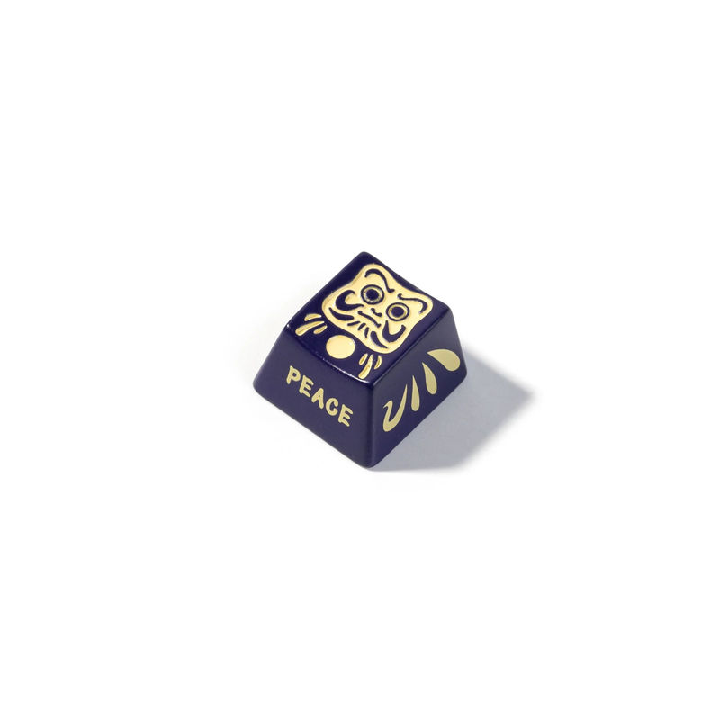 Keychron Daruma Doll Metal Artisan Keycap - Size:1u - Colorways:Purple