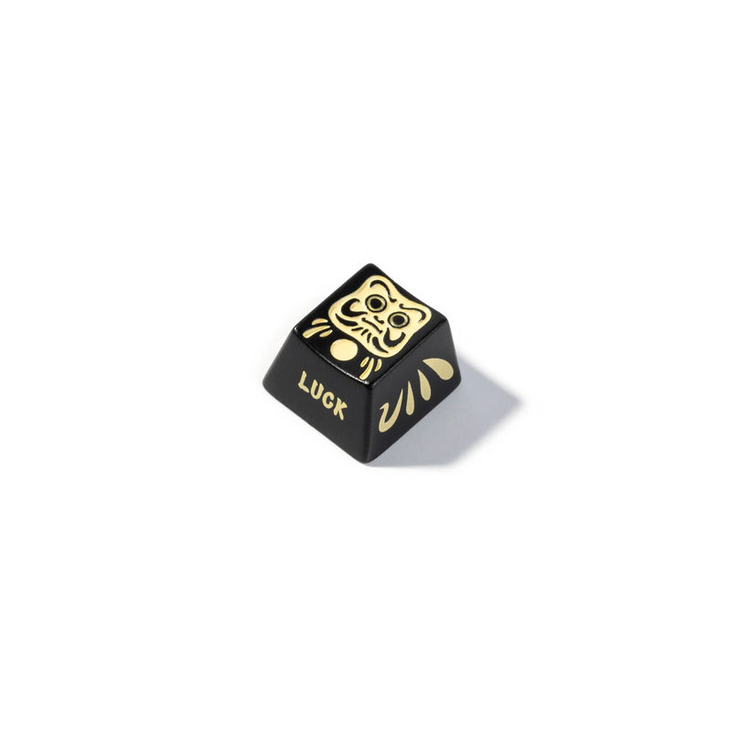 Keychron Daruma Doll Metal Artisan Keycap - Size:1u - Colorways:Black