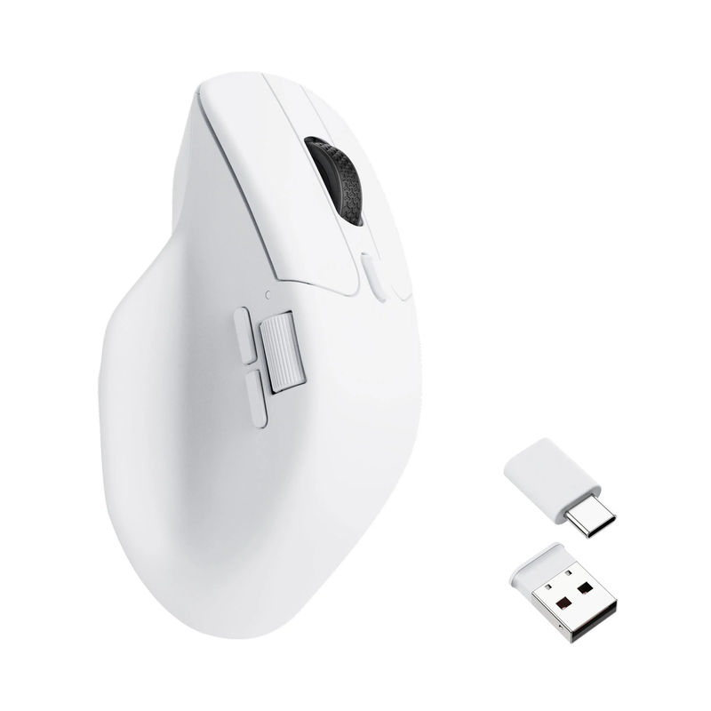 Keychron M6 Wireless Mouse - Color:White - Polling Rate:1000 Hz