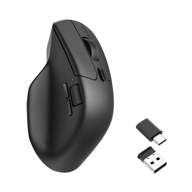 Keychron M6 Wireless Mouse - Color:Black - Polling Rate:1000 Hz