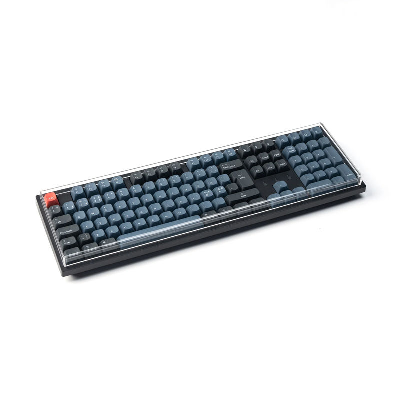 Keychron Keyboard Dust Cover - Keyboard Version:K10 / K10 Pro / K10 Max / Q6 / Q6 Pro / Q6 Max / Q6 HE / V6 / V6 Max / C2 / C2 Pro - Color:Transparent