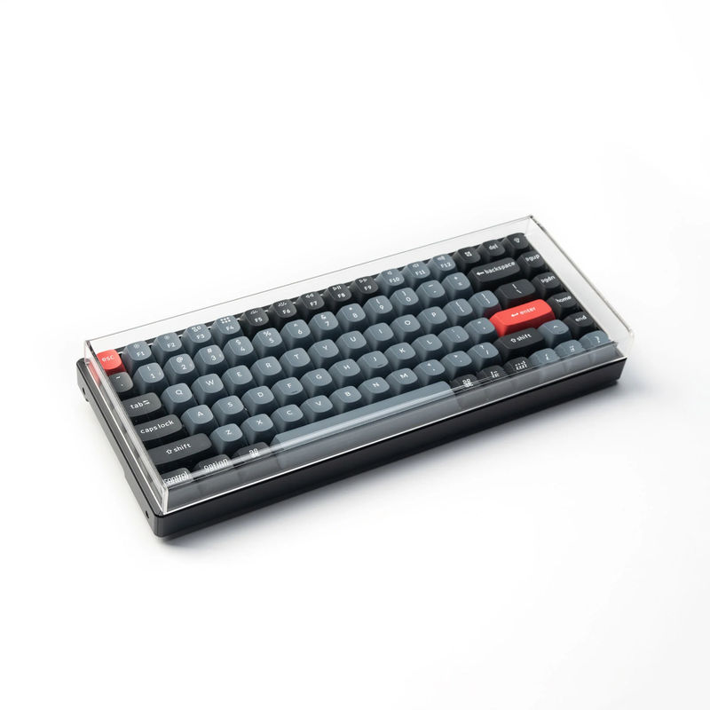 Keychron Keyboard Dust Cover - Keyboard Version:K2 / K2 Pro / K2 Max / K2 HE - Color:Transparent
