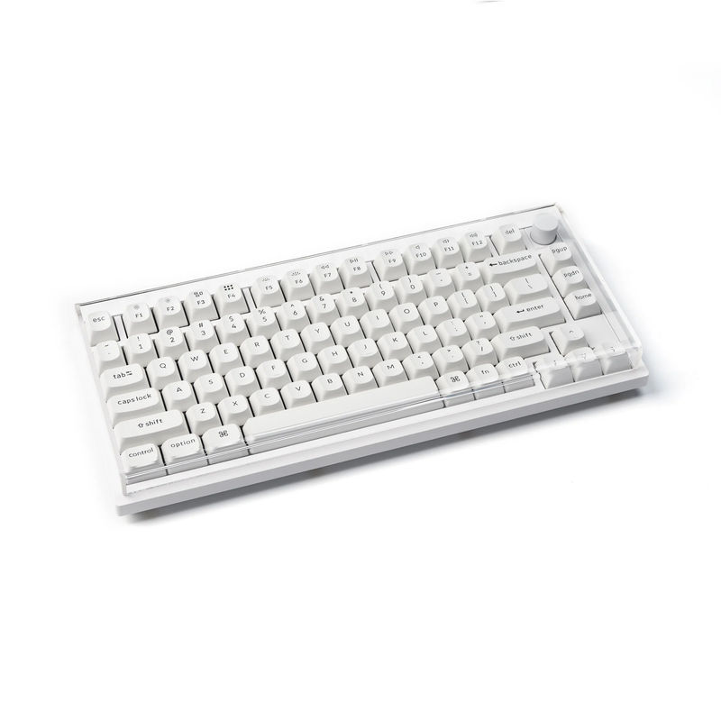 Keychron Keyboard Dust Cover - Keyboard Version:Q1 / Q1 Pro / Q1 Max / Q1 HE / V1 / V1 Max / P1 / P1 Pro / P1 HE - Color:Transparent