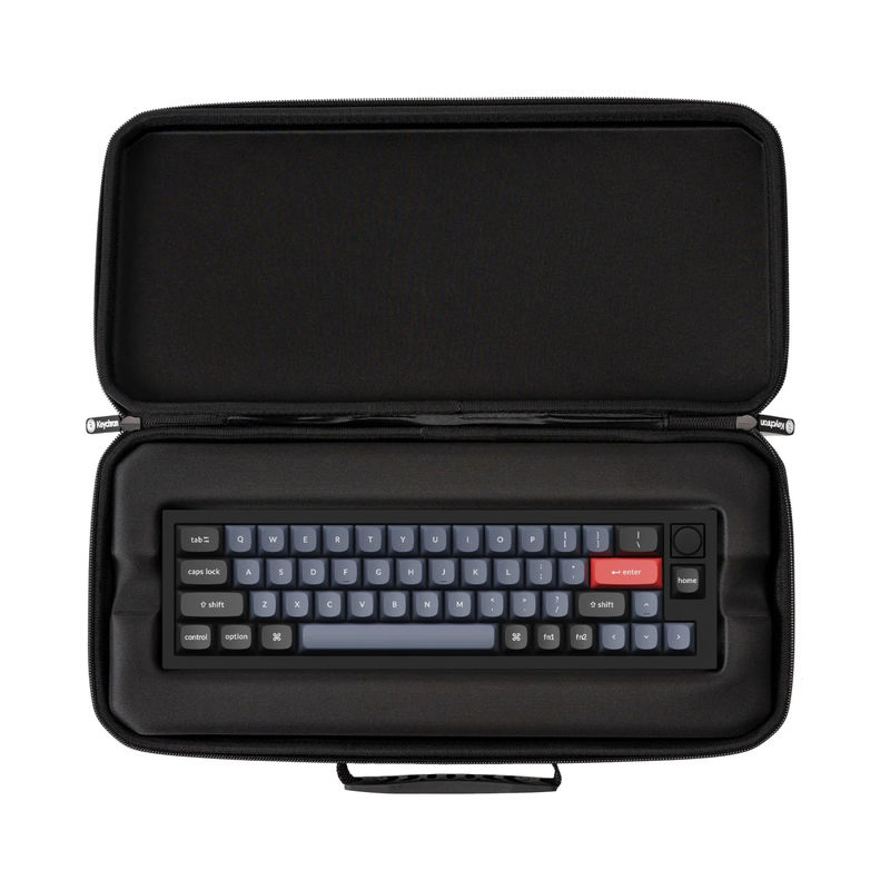 Keychron Keyboard and Mouse Carrying Case - Carrying Case:Keyboard Case - Version:Q9 - Keyboard Frame or Mouse Body:Aluminum