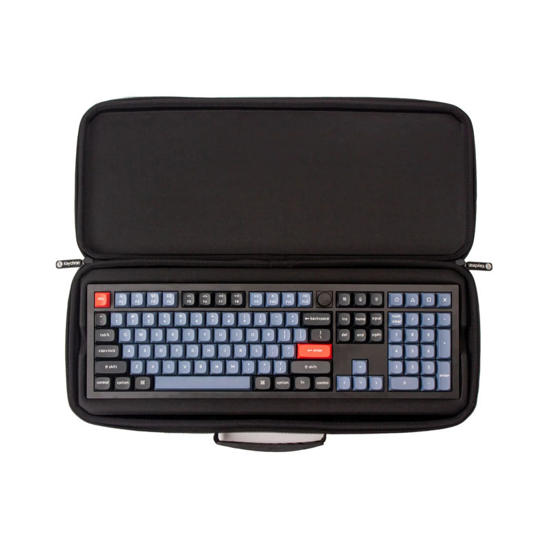 Keychron Keyboard and Mouse Carrying Case - Carrying Case:Keyboard Case - Version:Q6 / Q6 Pro / Q6 Max / Q6 HE / V6 / K10 Pro / K10 Max - Keyboard Frame or Mouse Body:Aluminum