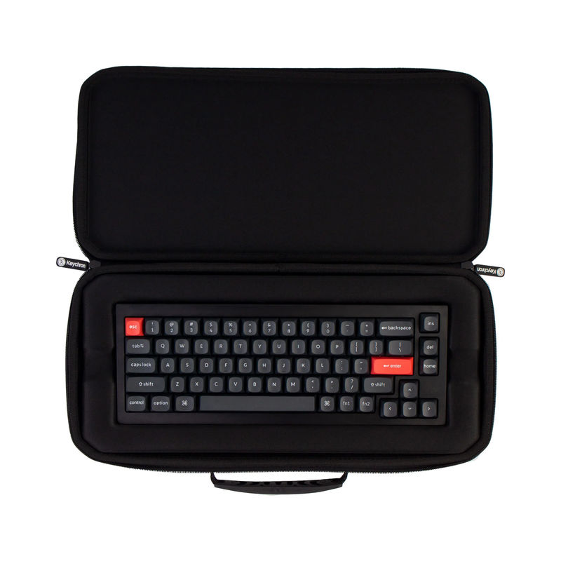 Keychron Keyboard and Mouse Carrying Case - Carrying Case:Keyboard Case - Version:Q2 / Q2 Pro / Q2 Max / Q2 HE - Keyboard Frame or Mouse Body:Aluminum