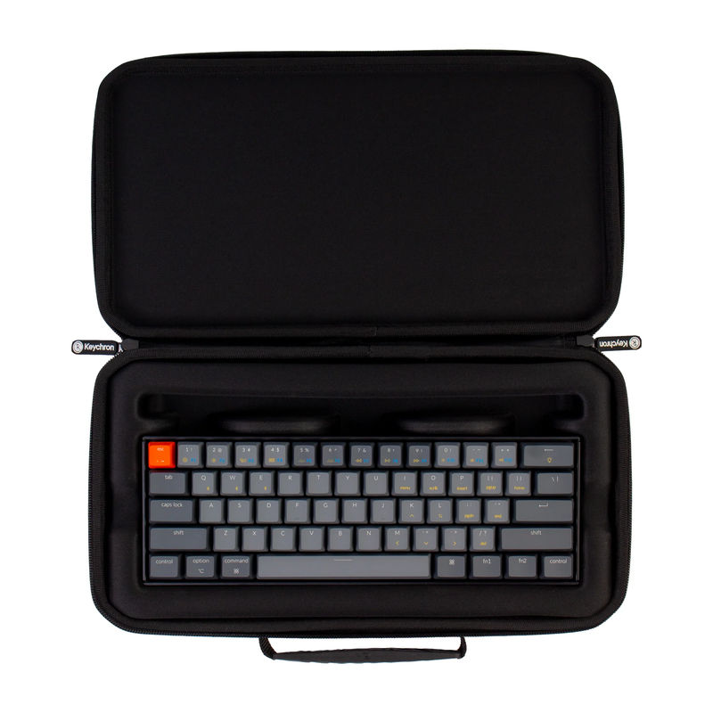 Keychron Keyboard and Mouse Carrying Case - Carrying Case:Keyboard Case - Version:K12 / K12 Pro - Keyboard Frame or Mouse Body:Plastic