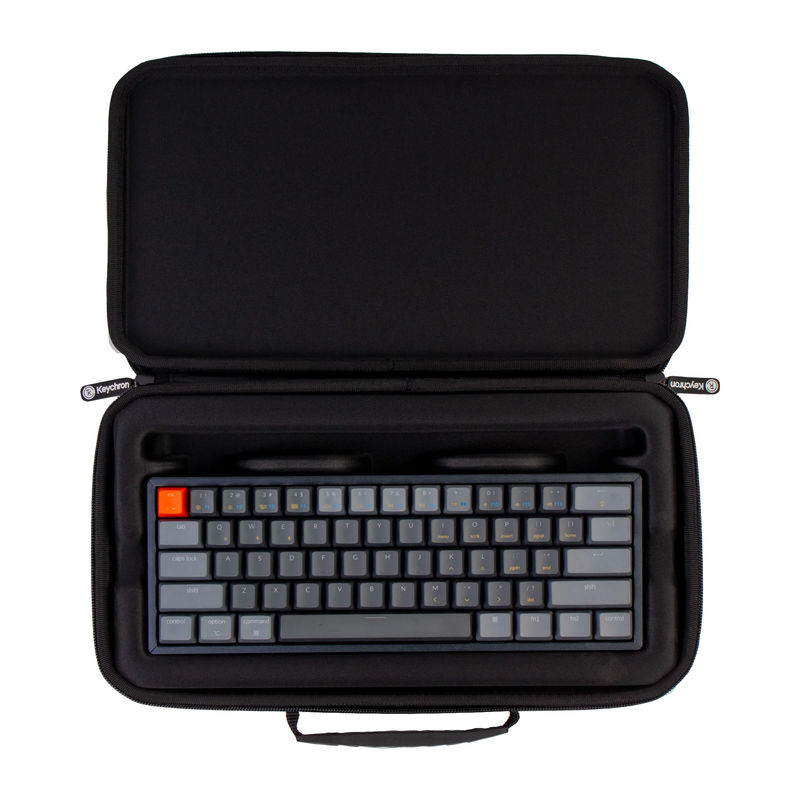 Keychron Keyboard and Mouse Carrying Case - Carrying Case:Keyboard Case - Version:K12 / K12 Pro - Keyboard Frame or Mouse Body:Aluminum