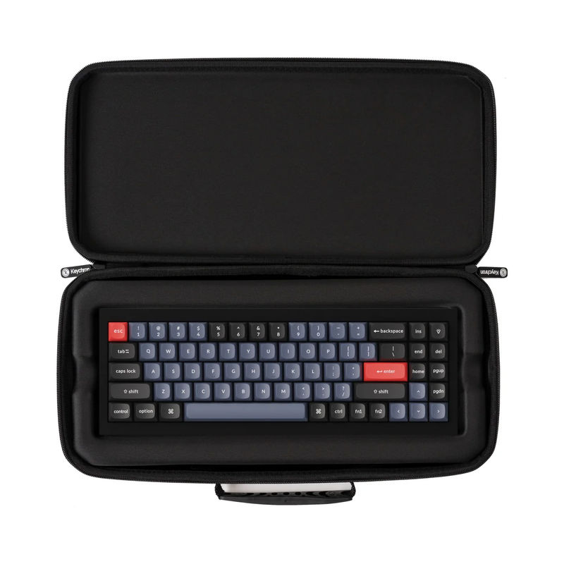Keychron Keyboard and Mouse Carrying Case - Carrying Case:Keyboard Case - Version:Q7 - Keyboard Frame or Mouse Body:Aluminum