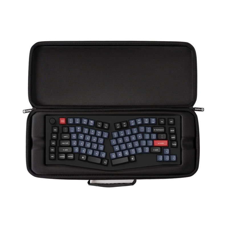 Keychron Keyboard and Mouse Carrying Case - Carrying Case:Keyboard Case - Version:Q5 / Q10 / Q10 Pro / Q10 Max / V5 / V10 / K4 Pro / K4 Max - Keyboard Frame or Mouse Body:Aluminum