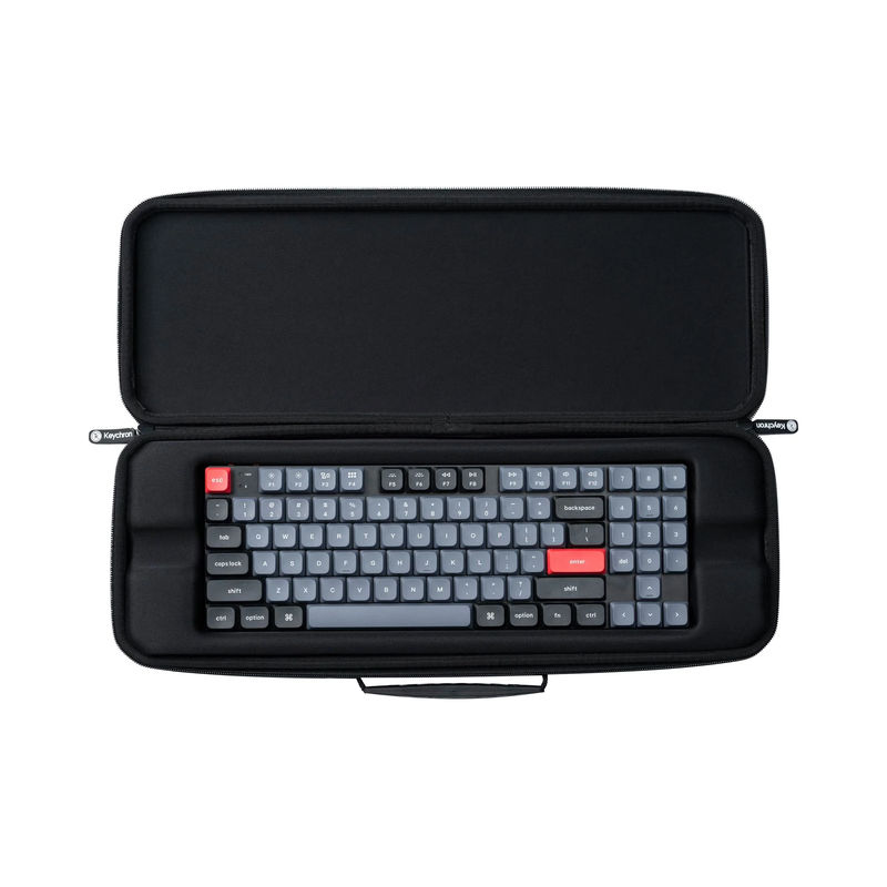 Keychron Keyboard and Mouse Carrying Case - Carrying Case:Keyboard Case - Version:K1 Version 6 / K1 Pro / K1 Max / K1 SE / K13 Pro / K13 Max - Keyboard Frame or Mouse Body:Aluminum