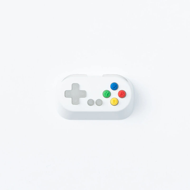 Gamepad Controller Capslock Aluminum Alloy Artisan Keycap - Size:1.75u - Colorways:White