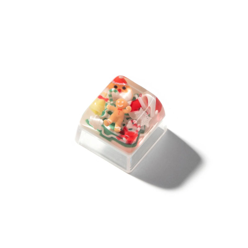 Christmas Resin Artisan Keycap - Size:1u - Theme:Christmas Doll