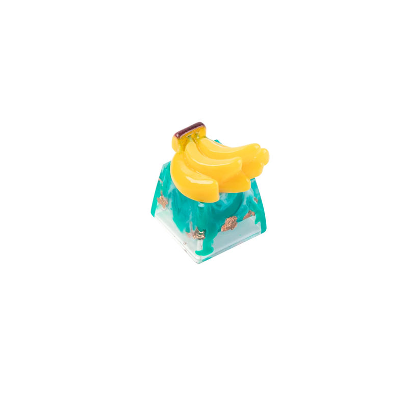 Cute Fruit Resin Artisan Keycap - Size:1u - Theme:Banana