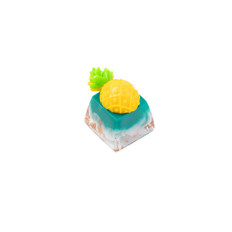 Cute Fruit Resin Artisan Keycap - Size:1u - Theme:Pineapple