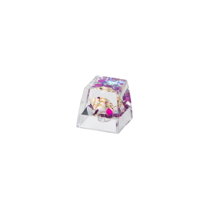 Whelk Resin Artisan Keycap - Size:1u - Colorways:Purple