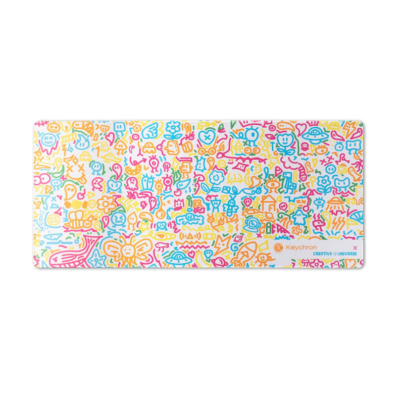 Keychron Desk Mat - Color:Graffiti Party