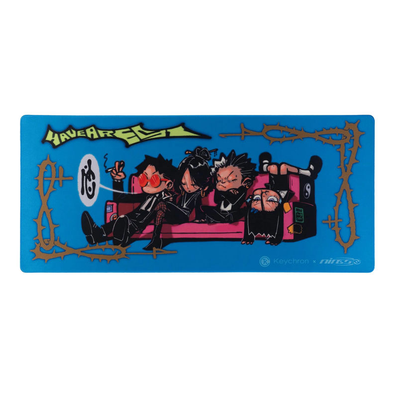 Keychron Desk Mat - Color:NINEGO Blue
