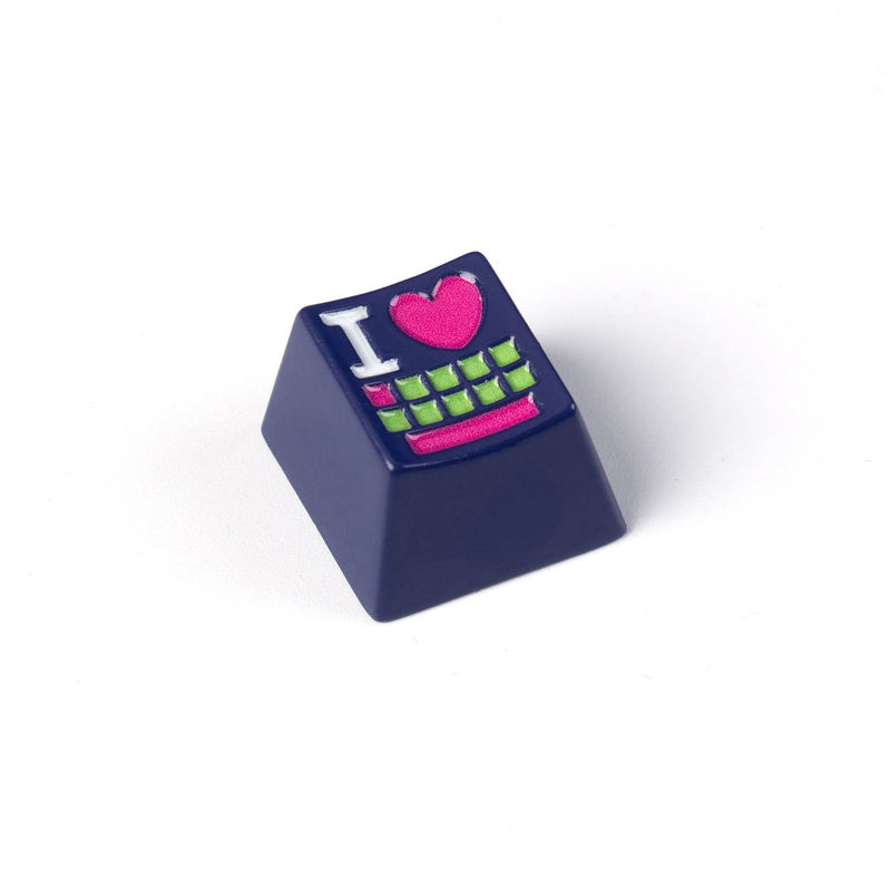 Keychron Metal Artisan Keycap - Love - Size:1u - Colorways:Dark Purple