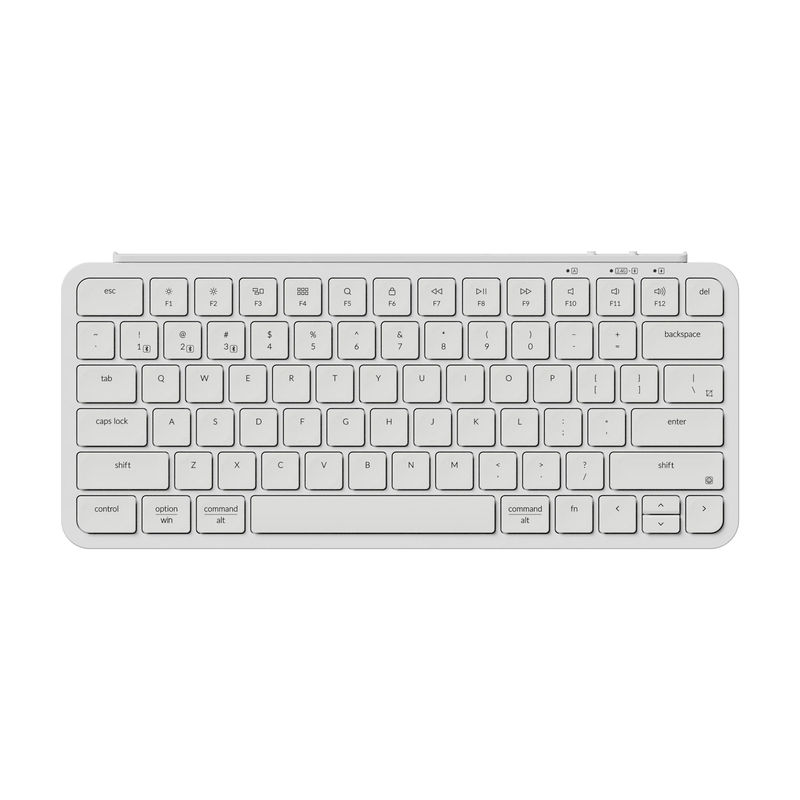 Keychron B1 Pro Ultra-Slim Wireless Keyboard - Version:Ivory White