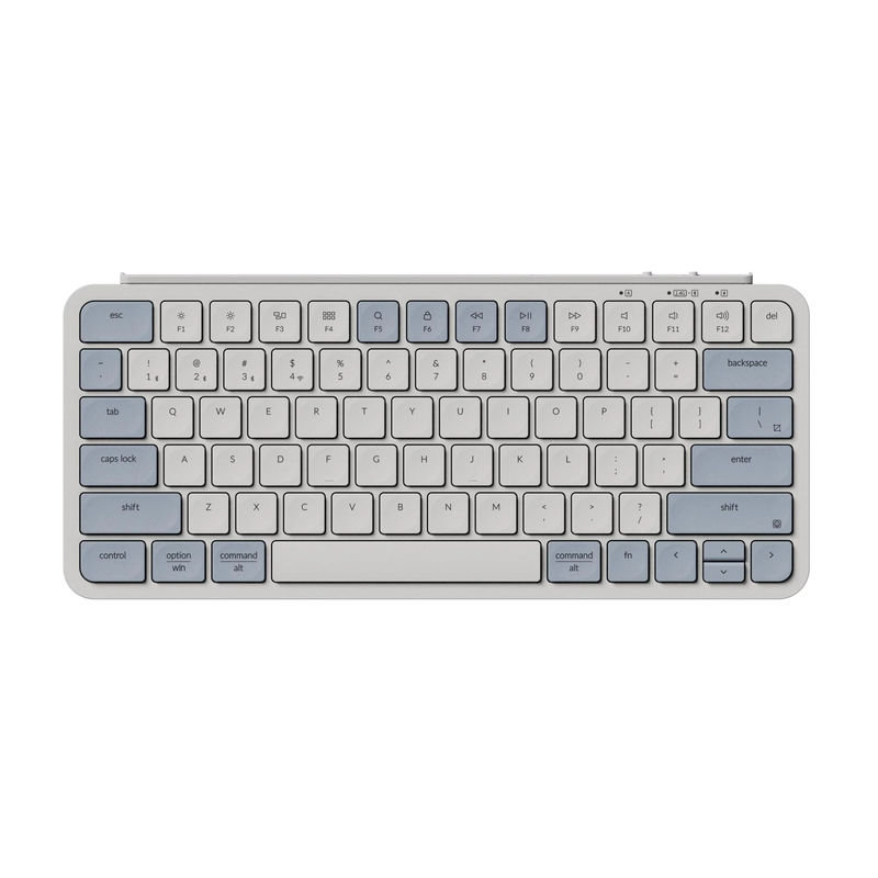 Keychron B1 Pro Ultra-Slim Wireless Keyboard - Version:Retro Blue