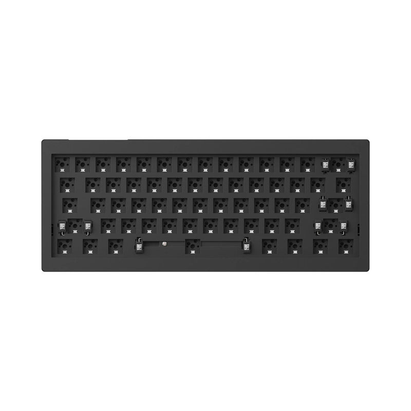 Keychron V4 Max QMK/VIA Wireless Custom Mechanical Keyboard - Type:Barebone - Color:Carbon Black - Switches:Barebone