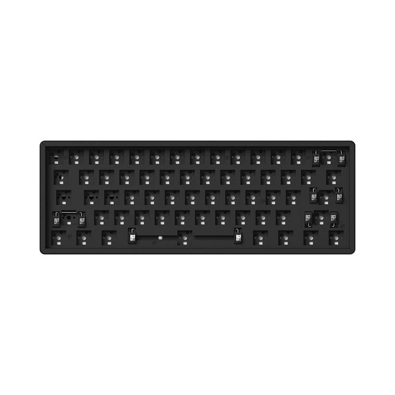 Keychron K12 Pro QMK/VIA Wireless Mechanical Keyboard - Type:Barebone (Hot-Swappable) - Color:RGB Backlight Aluminum Frame - Switches:Barebone