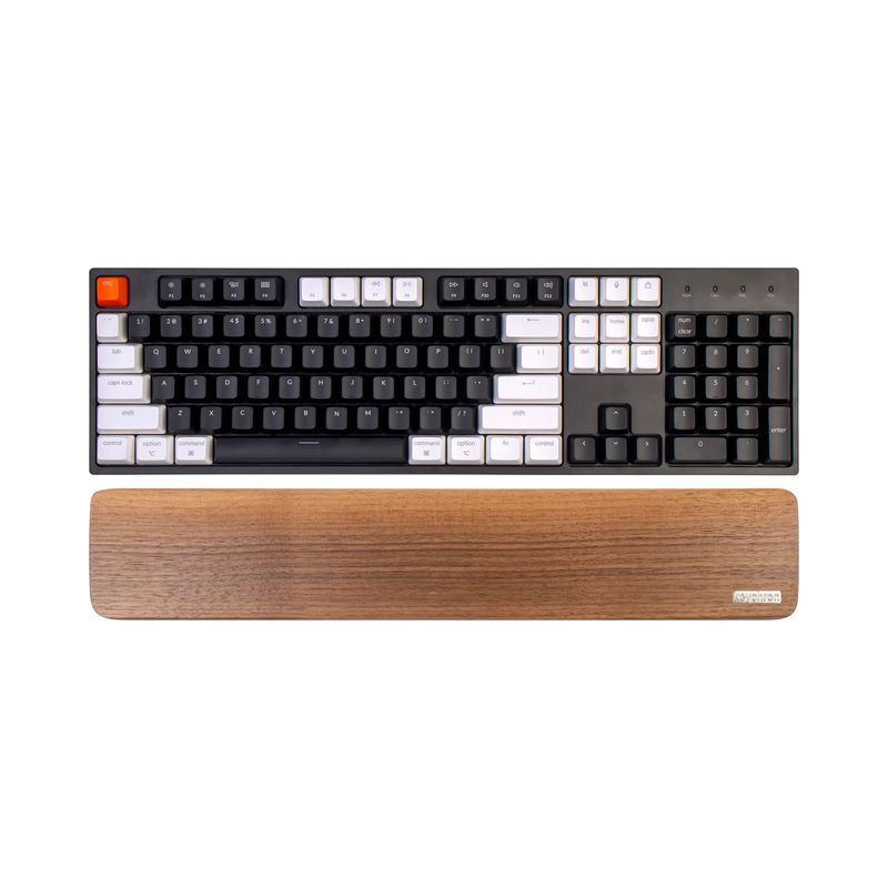 Keychron Wooden Palm Rest - Material:Wooden - Keyboard Version:K10 / K10 Version 2 / C2 / C2 Pro