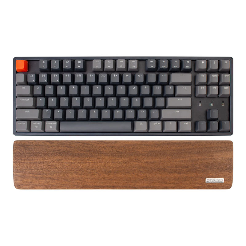Keychron Wooden Palm Rest - Material:Wooden - Keyboard Version:K8 / K8 Version 2 / K8 Pro / K8 Max / C1 / C1 Pro