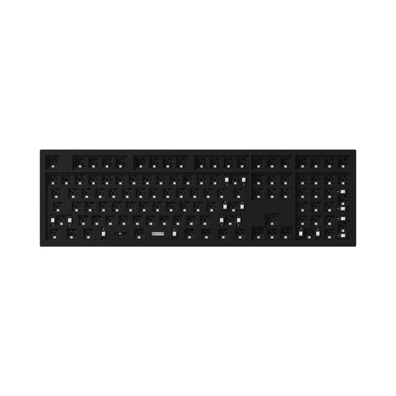 Keychron Q6 QMK Custom Mechanical Keyboard - Type:Barebone - Color:Carbon Black - Switches:Barebone