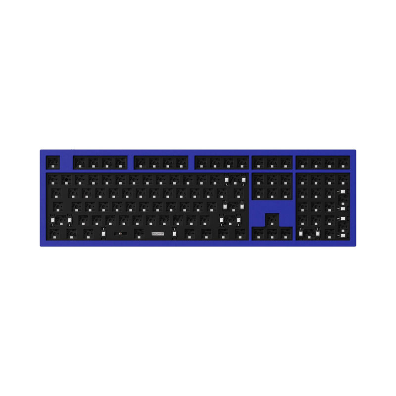 Keychron Q6 QMK Custom Mechanical Keyboard - Type:Barebone - Color:Navy Blue - Switches:Barebone