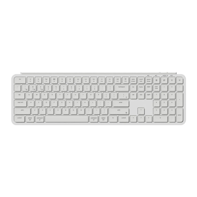 Keychron B6 Pro Ultra-Slim Wireless Keyboard - Version:Ivory White