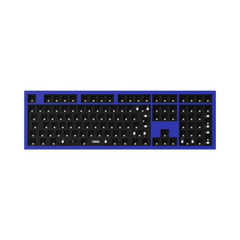 Keychron Q6 QMK Custom Mechanical Keyboard ISO Layout Collection - Type:Barebone ISO - Layout Version:Barebone (Navy Blue) - Switches:Barebone