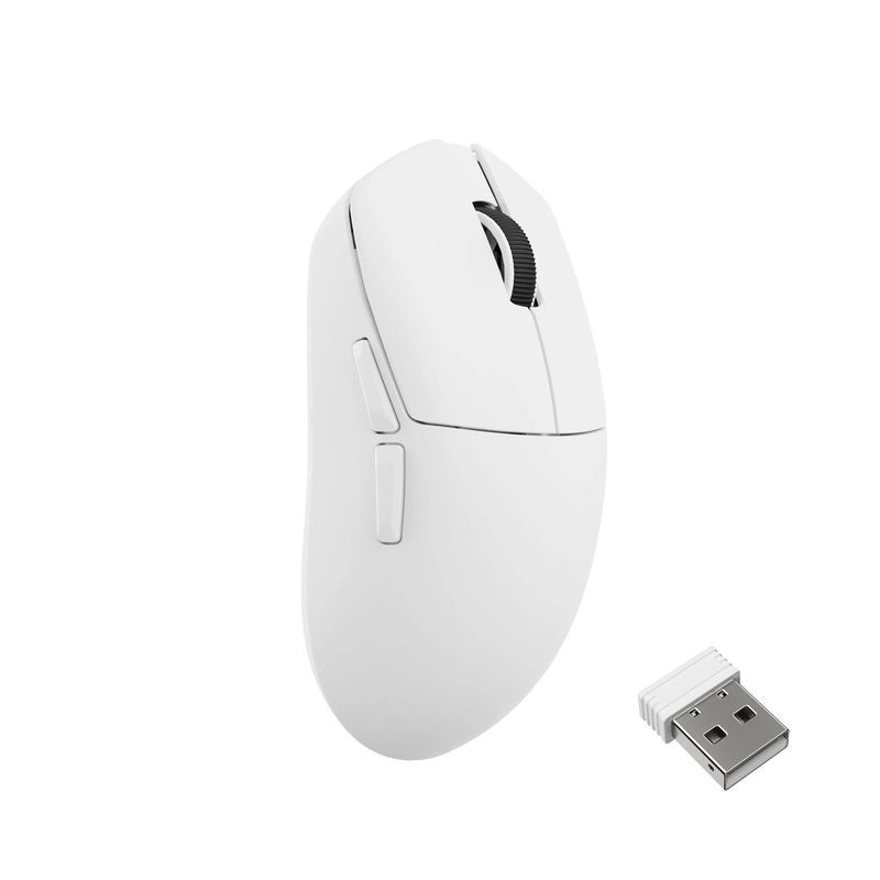 Lemokey G1 Wireless Mouse - Sensor:PixArt 3950 (8K Polling Rate) - Color:White
