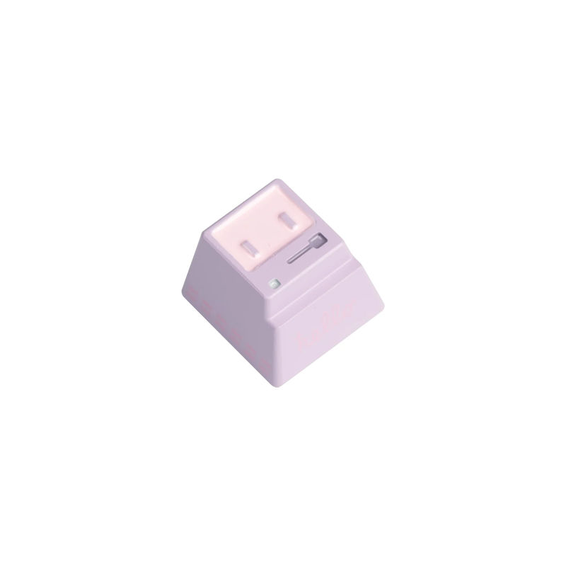 Keychron Cute Computer Aluminum Alloy Artisan Keycap - Size:1u - Colorways:Purple