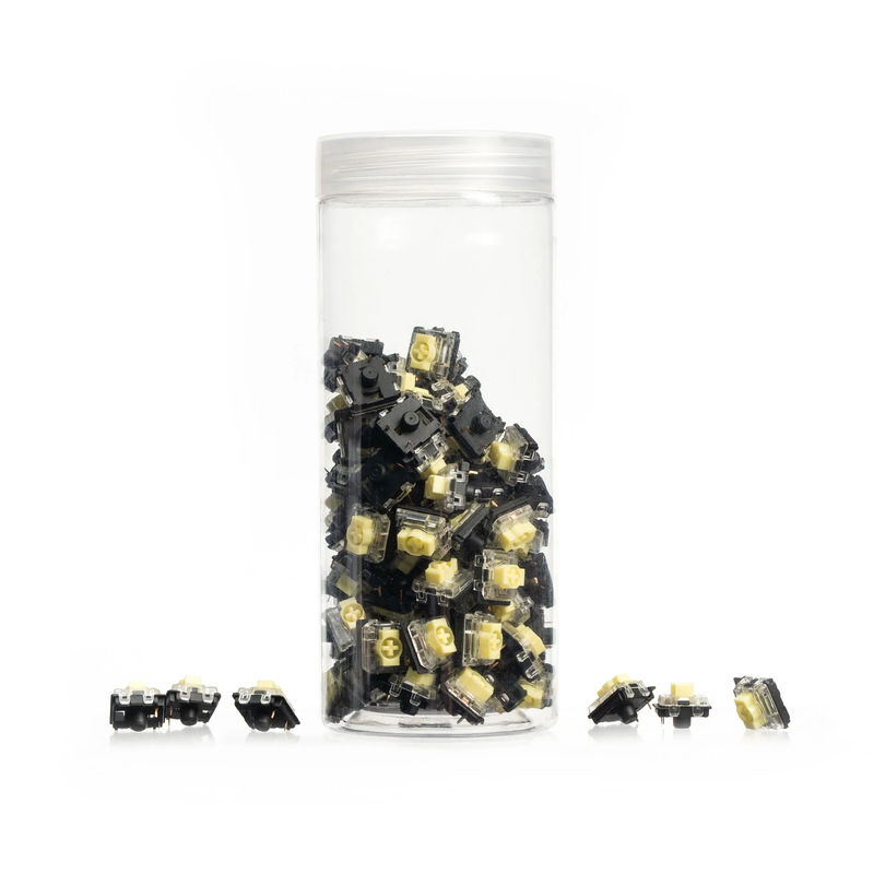 Gateron Low Profile 2.0 Mechanical Switch - Option:Banana - Quantity of one set:110 Switches