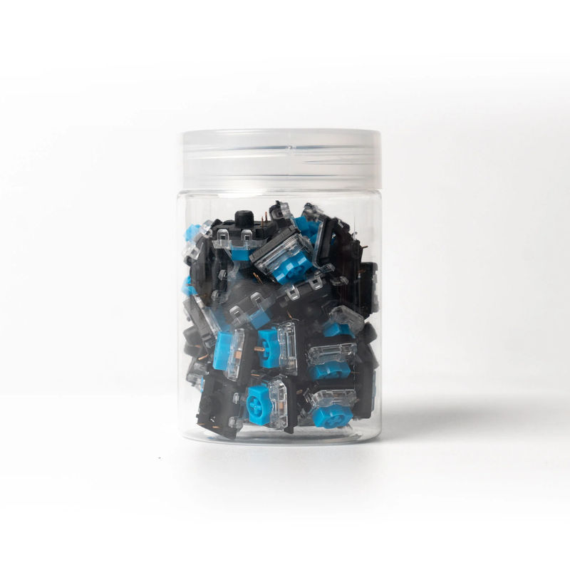 Gateron Low Profile 2.0 Mechanical Switch - Option:Blue - Quantity of one set:45 Switches