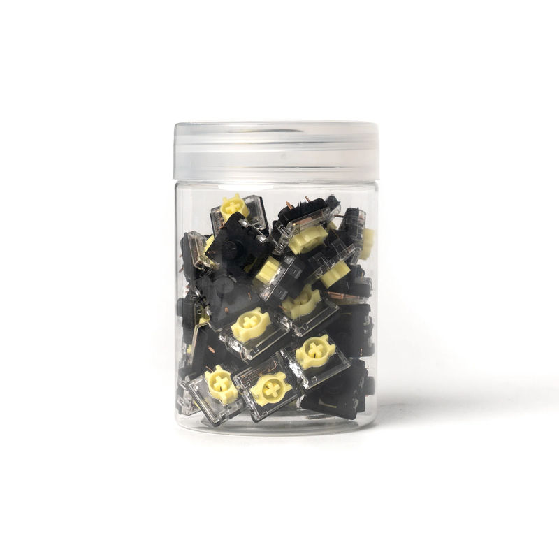 Keychron Low Profile Mechanical Switch - Option:Banana - Quantity of one set:45 Switches