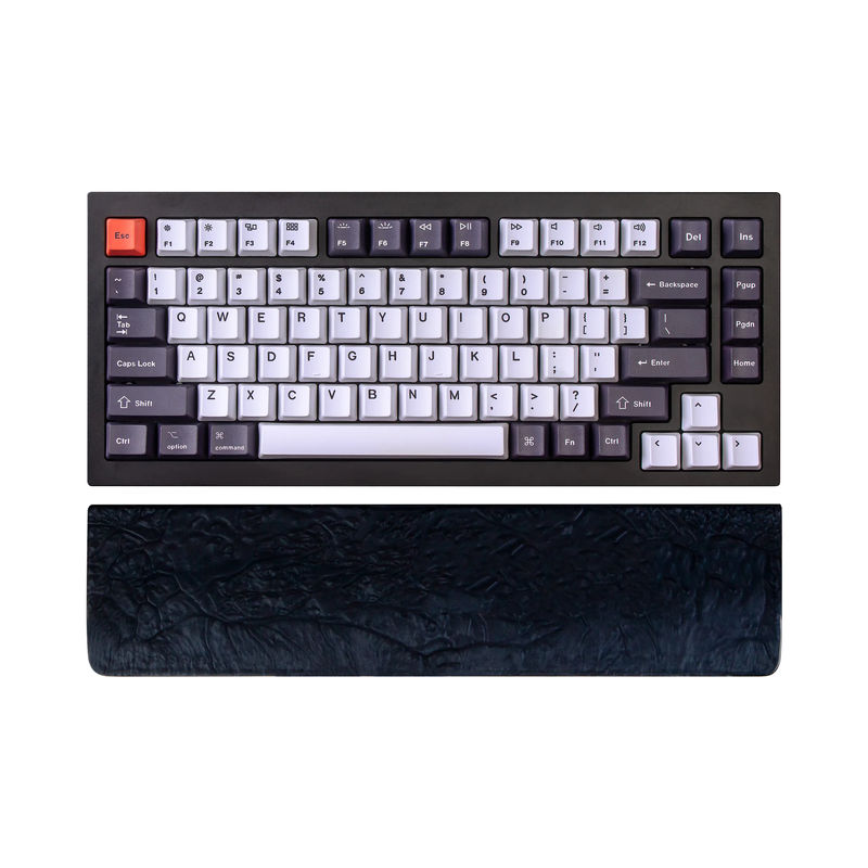 Keychron Resin Palm Rest - Material:Resin - Keyboard Version:Q1 / Q1 Pro / Q1 HE / Q1 Max / Q2 / Q2 Pro / Q2 Max / Q2 HE / V1 / V1 Max / V2 / V2 Max / P1 / P1 Pro / P1 HE